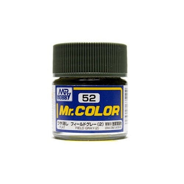 Mr Hobby (Gunze) C052 Mr Color Flat Field Grey 2 Lacquer Paint 10ml